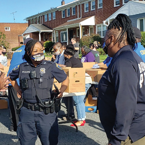 Joining Forces With Baltimore Police And Communities