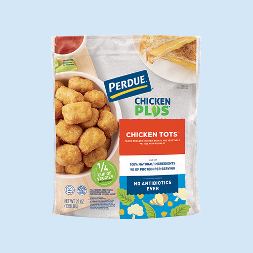 Perdue Launches  PERDUE® CHICKEN PLUS®  Chicken Tots™