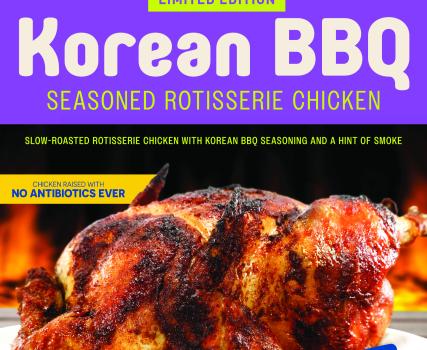 Limited time offer Korean BBQ Rotisserie