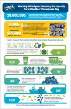 Oyster Recovery Partnership Impact Infographic