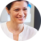 Photo of a doctor smiling