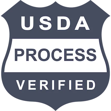 USDA Process Verified badge shield logo