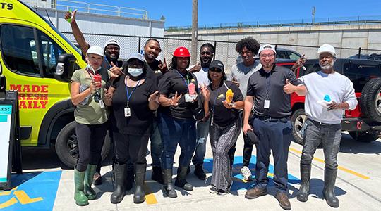 Concord, NC Associates Celebrate Safety Milestone