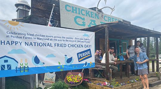 National Fried Chicken Day Celebrations Coast-to-Coast from its Maryland Headquarters to Chicken, Alaska
