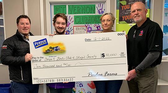 Boys and Girls Clubs of Skagit County Perdue Grant 